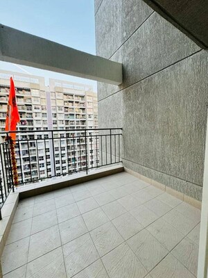 Balcony in 2 BHK Apartment at Pride Purple Park Titan, Hinjewadi – for Rent