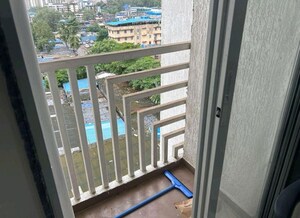 Balcony in 1 RK Apartment at JVM Accord, Manorama Nagar – for Rent