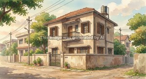  Independent House – Exterior View View at Bhuvanagiri - for Sale