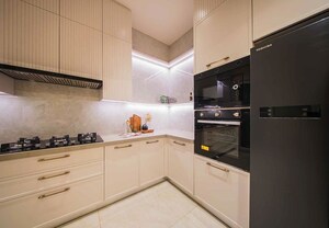 Kitchen in 3 BHK Apartment at Magarpatta City – for Sale