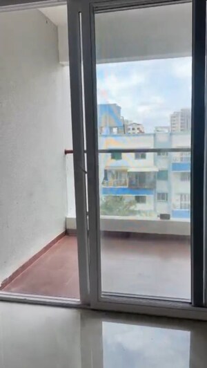 Balcony in 2 BHK Apartment at RR Lunkad 66 Avenue, Pimple Nilakh – for Rent