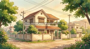  Independent House – Exterior View View at Raghunadapalem - for Sale