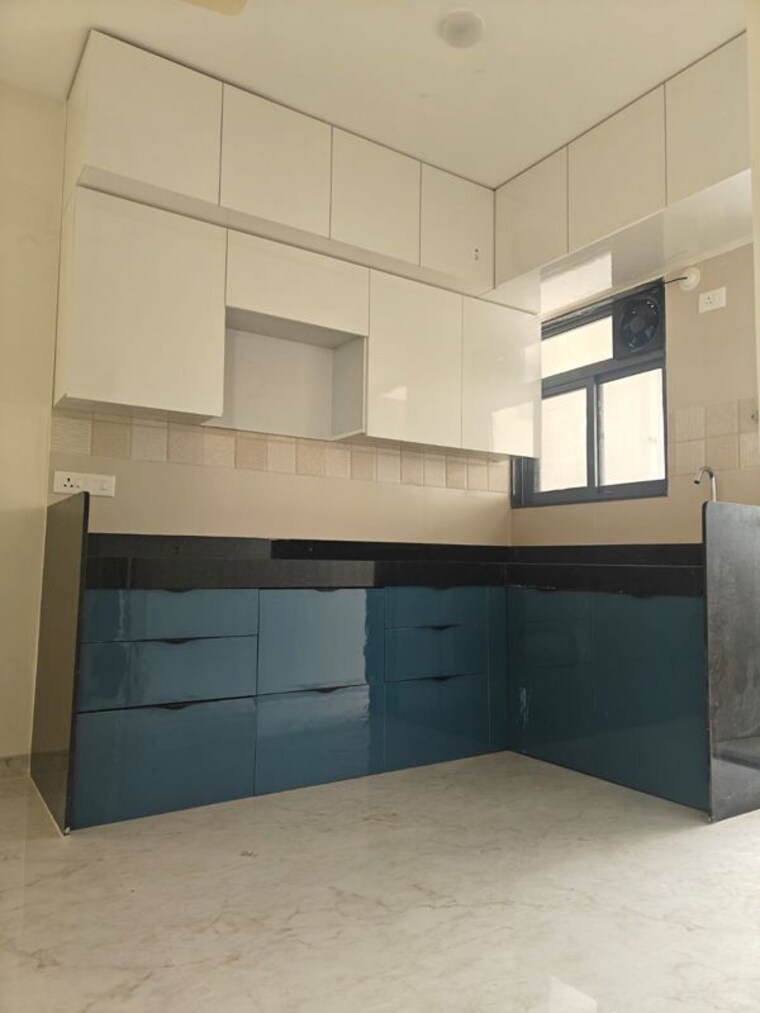 Kitchen, blue-pearl-204-blue-paradise 2 Bedroom 1006 Sq.Ft. Apartment In Baner Pune 10647236