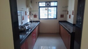 Kitchen in 3 BHK Apartment at Ashar Residency, Pokhran Road No Two – for Rent
