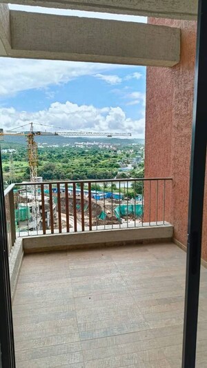 Balcony in 3 BHK Apartment at Shapoorji Pallonji Sensorium, Hinjewadi – for Rent