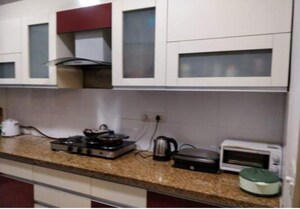 Kitchen in 3 BHK Apartment at DLF New Town Heights I, Sector 90 – for Rent