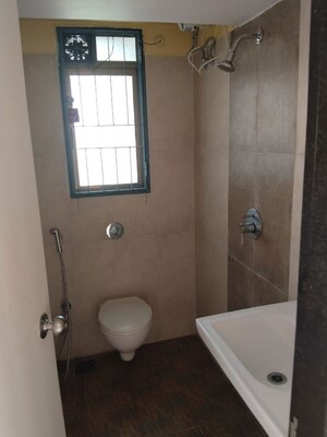 Bathroom in 2 BHK Apartment at Chandak Nishchay, Borivali East – for Rent