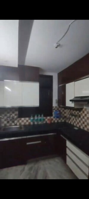 Kitchen in 3 BHK Builder Floor at Mahavir Enclave 1 – for Rent