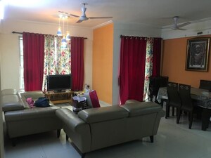 Living Room in 2 BHK Apartment at Comfort Zone, Balewadi – for Rent