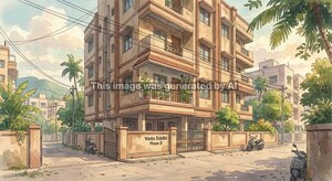  Apartment – Exterior View View at Chikan Ghar - for Sale