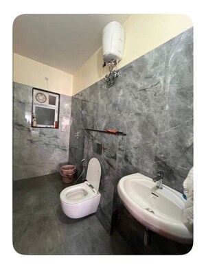 Bathroom in 2 BHK Apartment at Ashok Ratan – for Rent