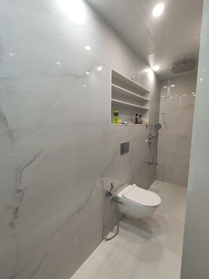 Bathroom in 1 BHK Apartment at Grand Bella Vista, Bandra West – for Rent