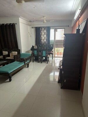 Living Room in 3 BHK Apartment at Comfort Zone, Balewadi – for Rent