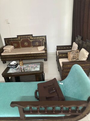 Living Room in 3 BHK Apartment at Comfort Zone, Balewadi – for Rent