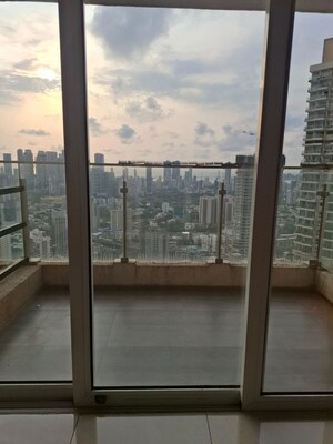 Balcony in 2 BHK Apartment at L&T Crescent Bay T2, Parel – for Rent