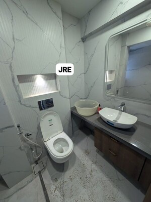 Bathroom in 2 BHK Apartment at Worli – for Rent