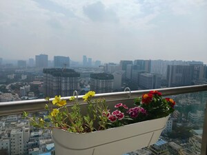 Balcony in 2 BHK Apartment at Sumadhura Acropolis, Gachibowli – for Sale
