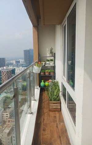 Balcony in 2 BHK Apartment at Sumadhura Acropolis, Gachibowli – for Sale