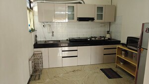 Kitchen in 2 BHK Apartment at Hari Om Puram, Aundh – for Rent
