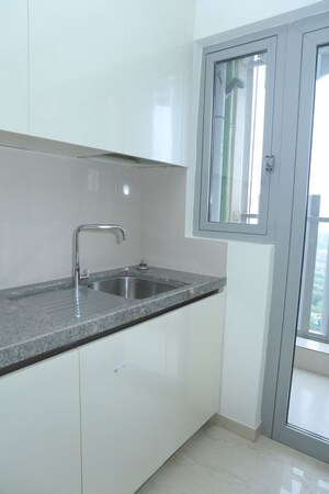 Kitchen in 3 BHK Apartment at Piramal Aranya, Byculla – for Rent