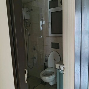 Bathroom in 2 BHK Apartment at L&T Emerald Isle, Powai – for Rent