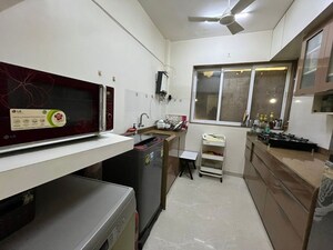 Kitchen in 2 BHK Apartment at Raheja Brooke Ville, Mahim West – for Rent