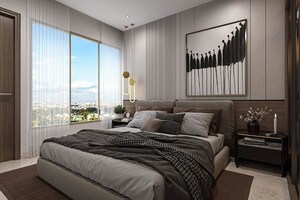 Bedroom in 4 BHK Apartment at Lodha Elaris, Vikhroli West – for Sale