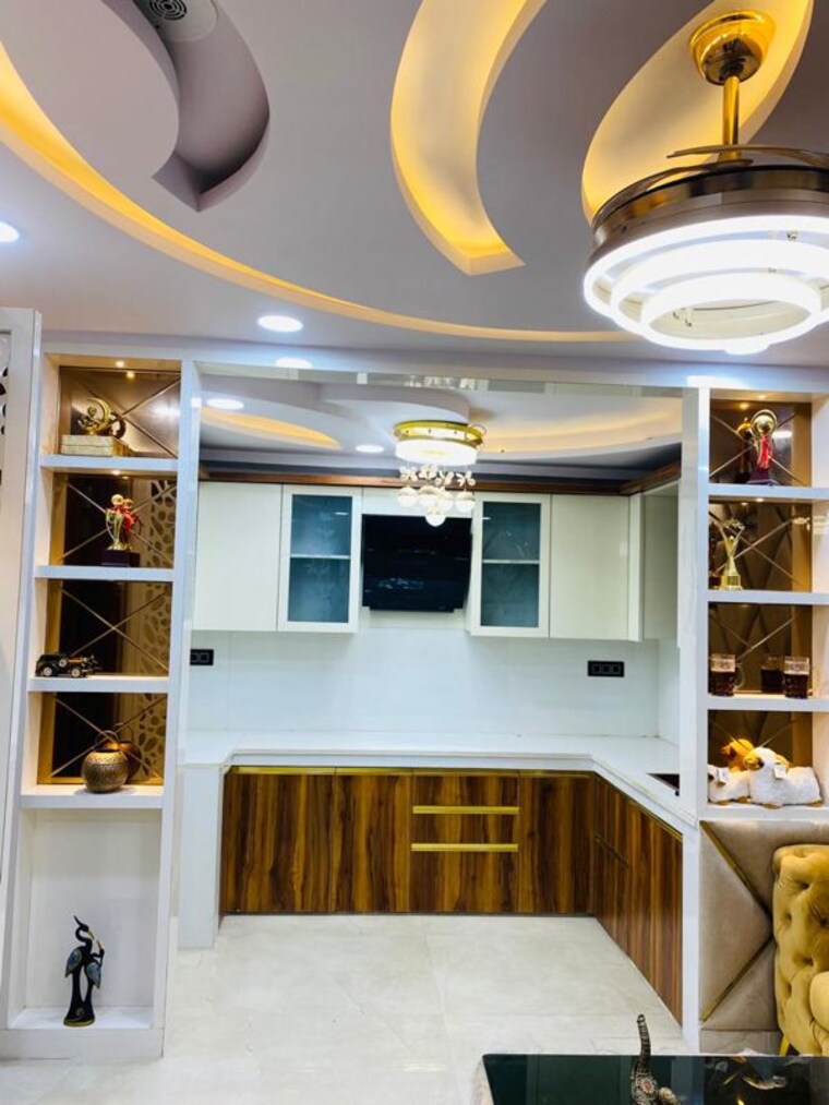 Kitchen, dwarka mor 3 Bedroom 950 Sq.Ft. Builder Floor In Dwarka Mor Delhi 10647584