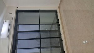 Staircase in 2 BHK Apartment at Ruparel Ariana, Parel – for Rent