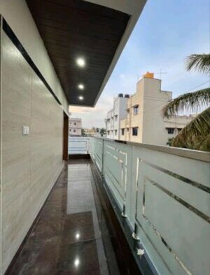 Balcony in 1 BHK Builder Floor at Hunasamaranahalli – for Rent