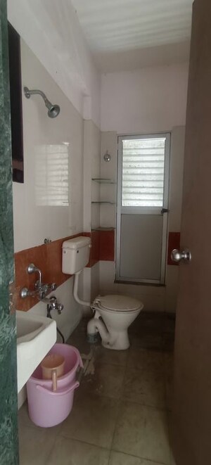 Bathroom in 3 BHK Apartment at Warna Colony – for Sale