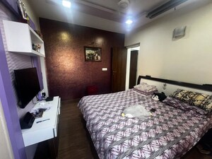 Bedroom in 2 BHK Apartment at Omkar Ananta, Goregaon East – for Rent