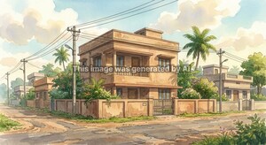  Independent House – Exterior View View at Visakhapatnam Port - for Sale