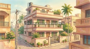  Independent House – Exterior View View at Visakhapatnam Port - for Sale