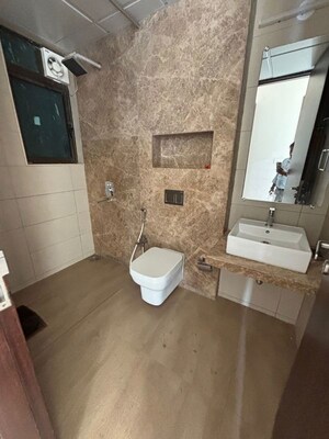 Bathroom in 2 BHK Apartment at Bhattad Celestia Spaces Phase II, Sewri – for Rent