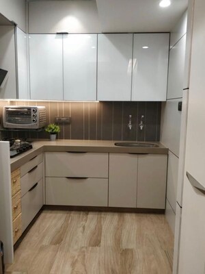 Kitchen in 2 BHK Apartment at Enpar Lotus 101 Worli Residences, Lower Parel – for Rent