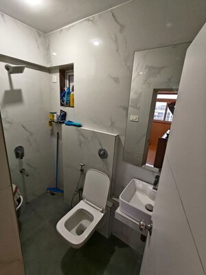 Bathroom in 1 BHK Apartment at MK Gabino, Andheri West – for Rent