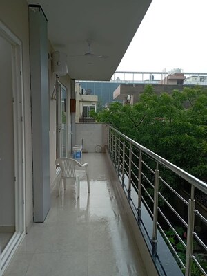 Balcony in 2 BHK Builder Floor at Palam Vihar – for Rent