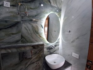 Bathroom in 3 BHK Builder Floor at Palam Vihar – for Rent