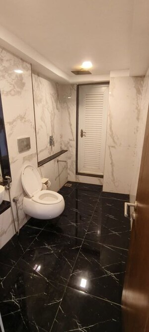 Bathroom in 2 BHK Apartment at Chandak Cornerstone, Worli – for Rent