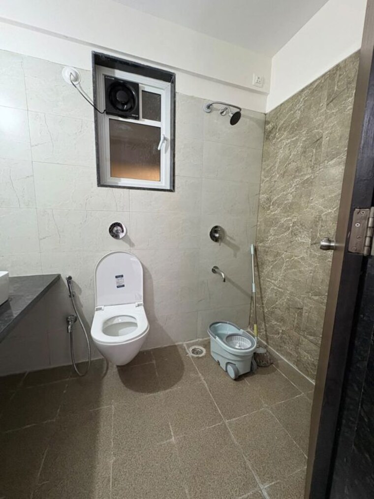 Bathroom, gini-vivante 3 Bedroom 1005 Sq.Ft. Apartment In Kiwale Pune 10647972
