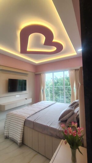 Bedroom in 1 BHK Apartment at Aquarock Aquarose, Malad West – for Sale