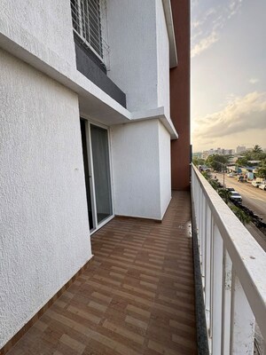 Balcony in 2 BHK Apartment at Gini Vivante, Kiwale – for Rent