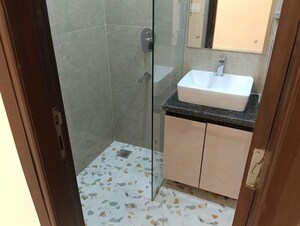 Bathroom in 3 BHK Builder Floor at Malviya Nagar – for Rent
