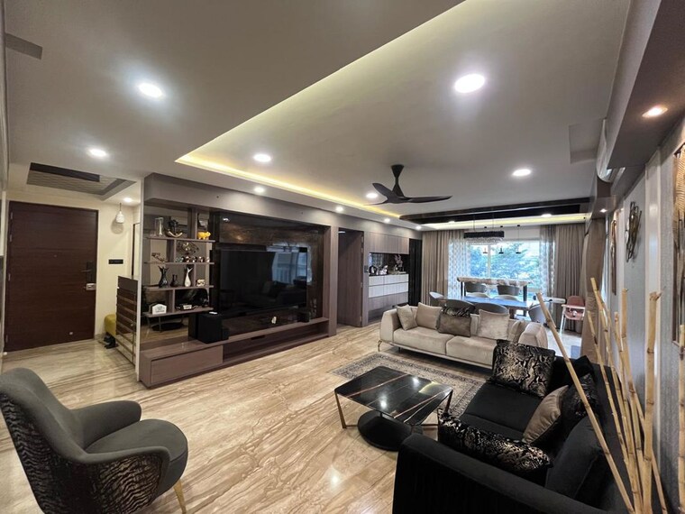 Gym, marvel-cascada 3.5 Bedroom 2200 Sq.Ft. Apartment In Balewadi Pune 10647991