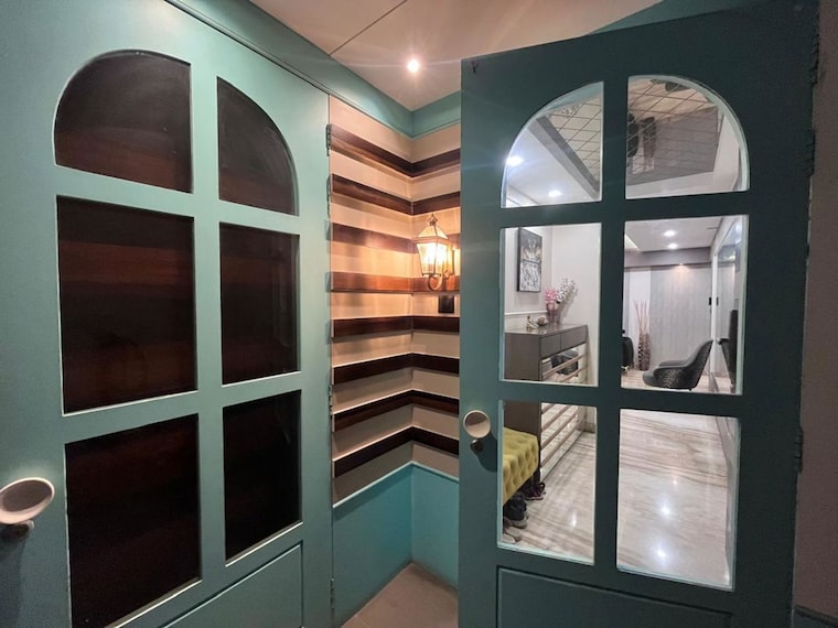 Kitchen, marvel-cascada 3.5 Bedroom 2200 Sq.Ft. Apartment In Balewadi Pune 10647991