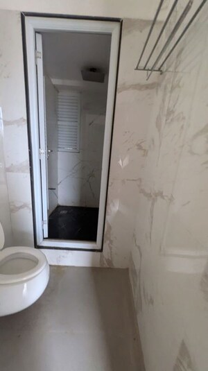 Bathroom in 2 BHK Apartment at Adani Ten BKC, Bandra East – for Rent