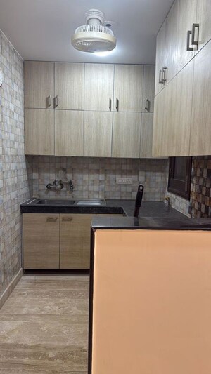 Kitchen in 3 BHK Builder Floor at East Of Kailash – for Rent
