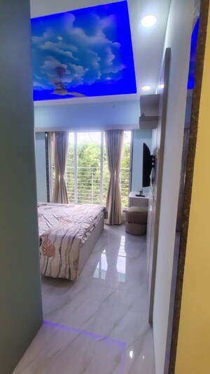 Building Lobby in 2 BHK Apartment at Aquarock Aquarose, Malad West – for Sale