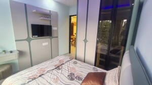 Bedroom in 2 BHK Apartment at Aquarock Aquarose, Malad West – for Sale